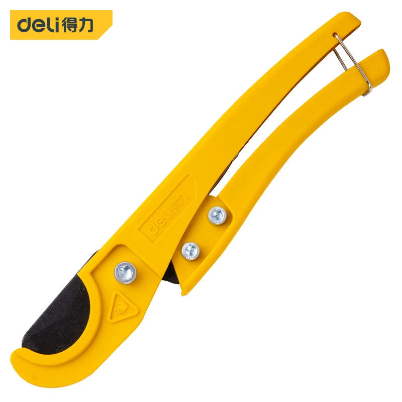 deli 33mm Manganese Steel Cutter Head Cutting PVC Tracheal Scissors Teflon blade