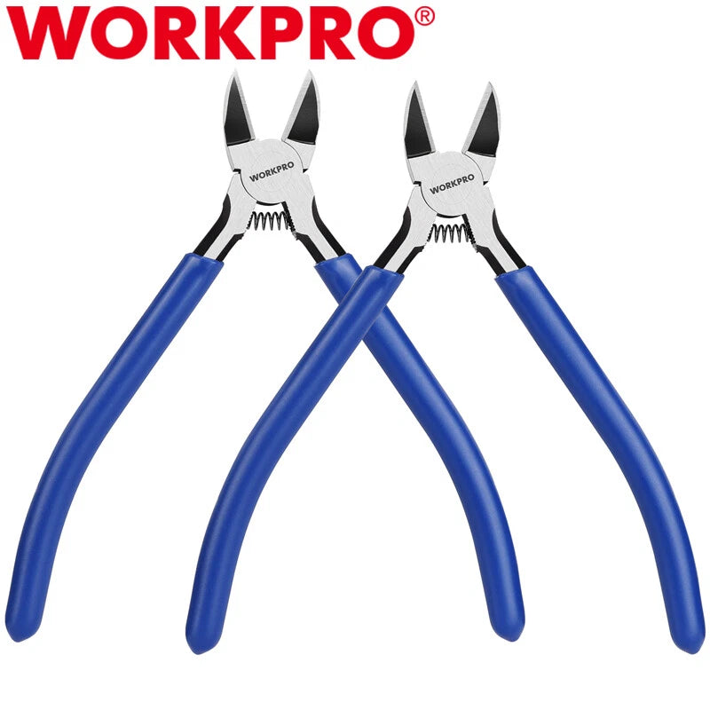 Workpro 2 Packs Wire Cutters 6 Inch Precision Flush | Built Supply Co