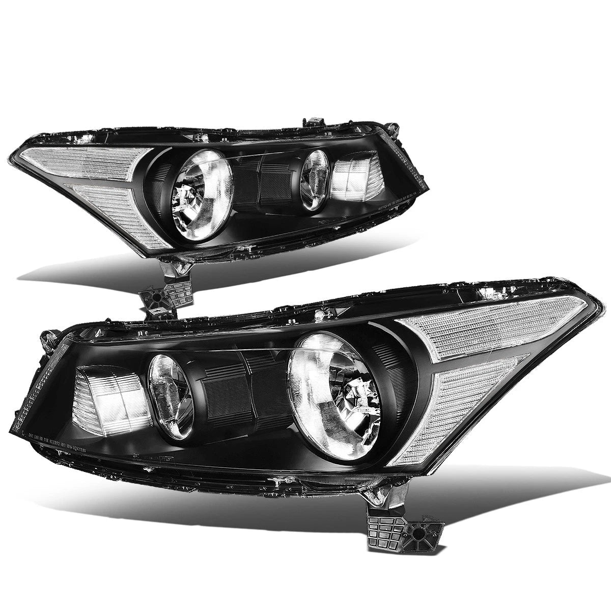For 2008-2012 Honda Accord Sedan Black Housing | Built Supply Co