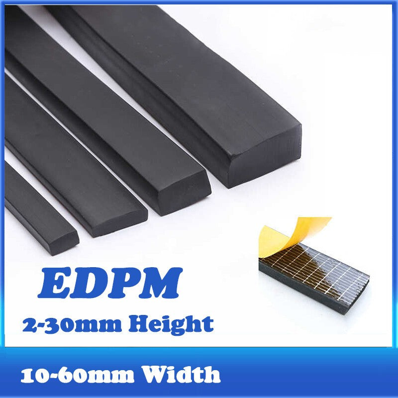 Self Adhesive Backed Seal EPDM Rubber Strip