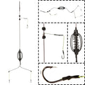 Carp Fishing Bait Cage Line Group Feeder Sinker String Hook