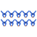 Plastic Spring Clamps Nylon Grip Cramps Blue Kit | Built Supply Co