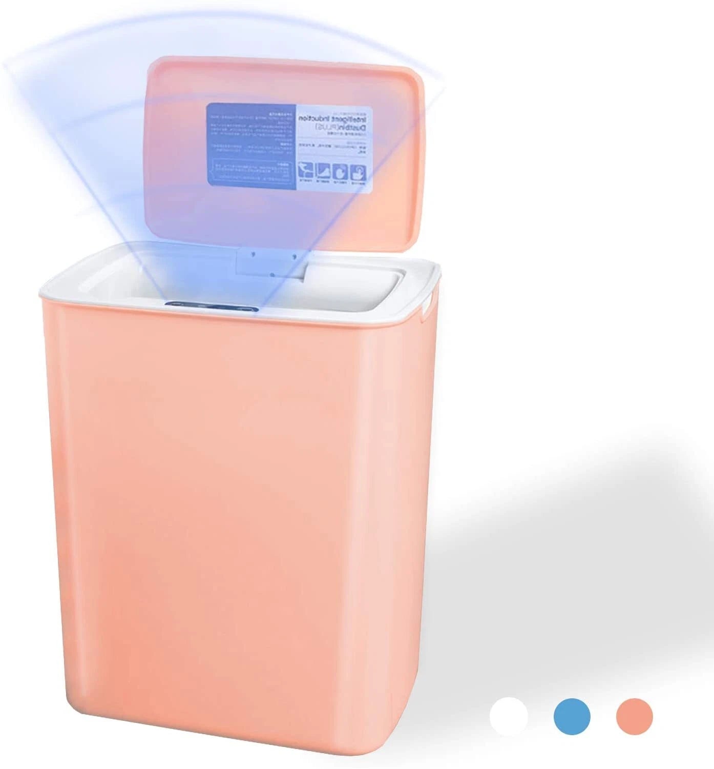 Touchless Smart Sensor Motion Trash Bin Garbage Can 3.7 Gallon Home