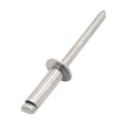 M5 Diameter All Stainless Steel Open End Domed Head Blind Pop Rivets