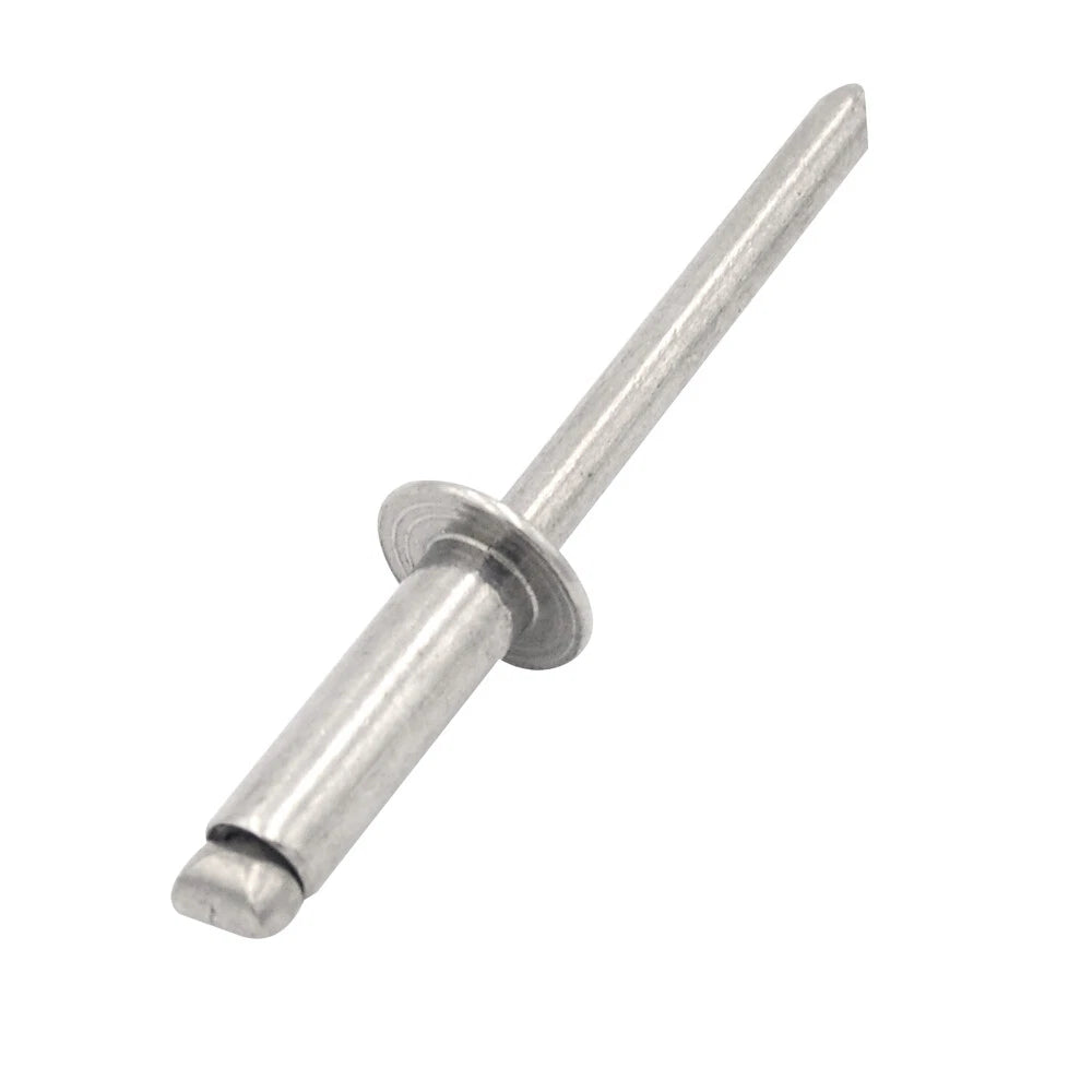 M5 Diameter All Stainless Steel Open End Domed Head Blind Pop Rivets