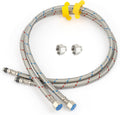 32-Inch Stainless Steel Braided Faucet Supply Line 3/8" Compression X