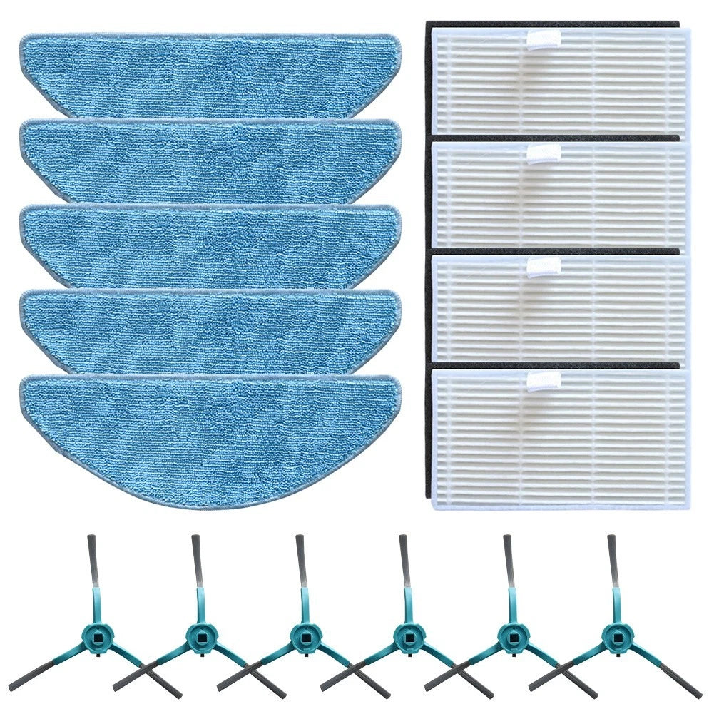 Side Brushes And Filters For Medion X41 Sw Series Robot Vacuum Cleaner