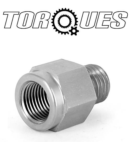 1/8" Npt Female to M10x1.25 Male Stainless Steel Reducer Gauge Take