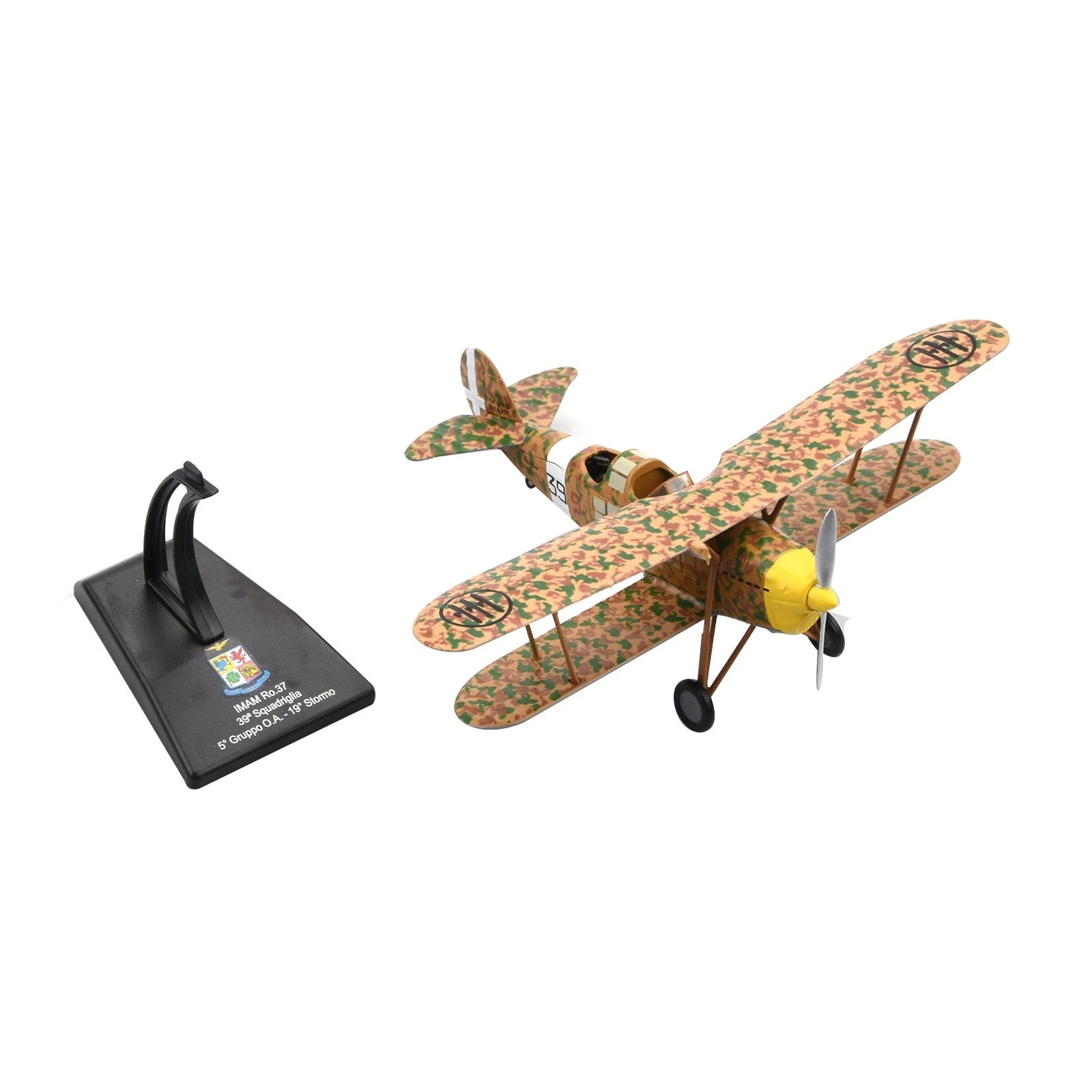Wwii Italian Air Force For Imam Ro.37 1:72 Diecast Aircraft Model