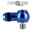AN-10 45 Degree Push-On Socketless Fuel Hose Fitting by Unbranded