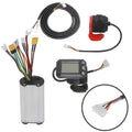 2436V Electric Scooter Carbon Fiber Controller Lcd Monitor Brake Set