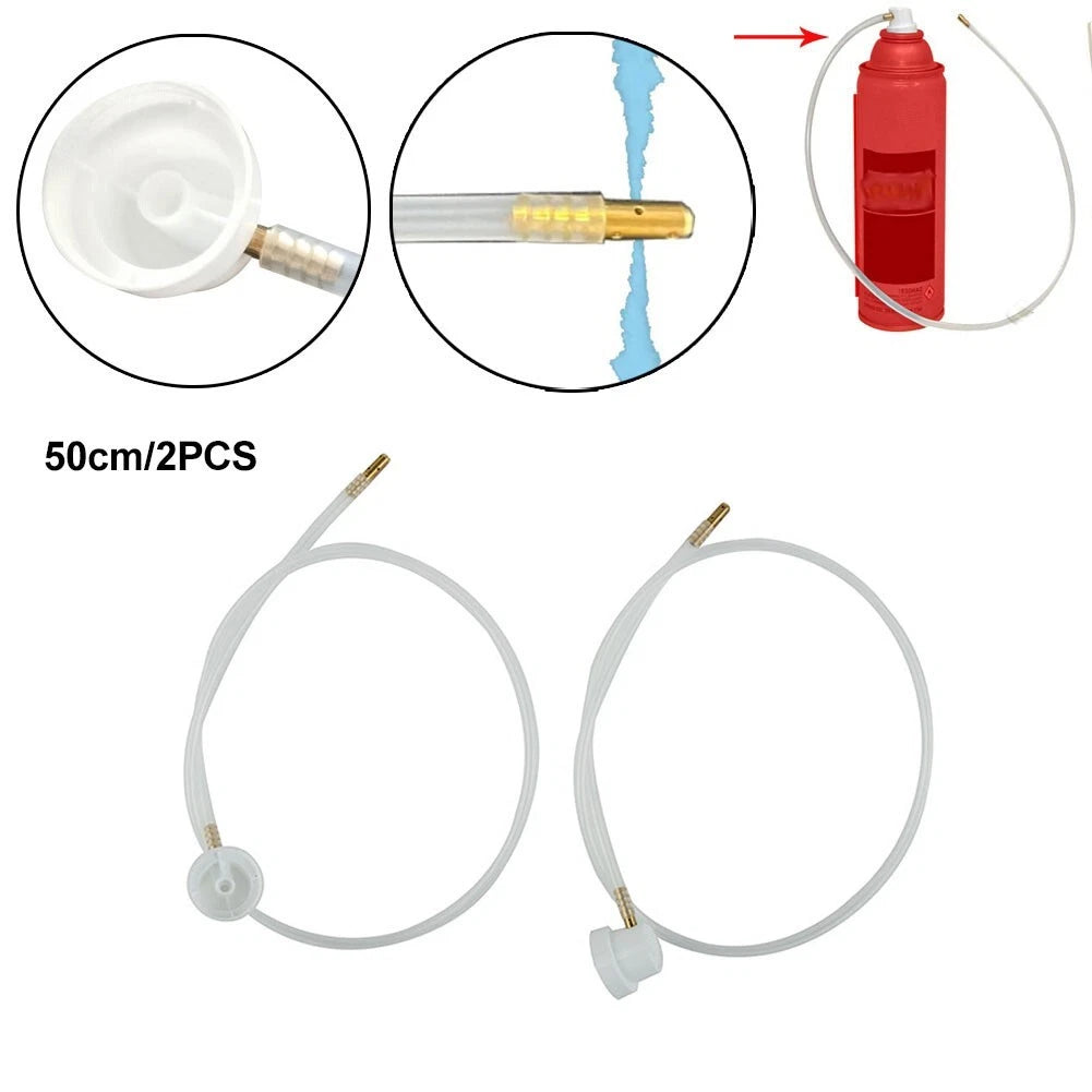 Fluid Film Nozzle Extension Hose Cans Spray 50cm Hose Wand