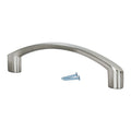 Rok Perky Arch Brushed Nickel Kitchen Cabinet Pull Handle 3-3/4"