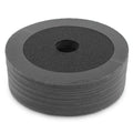 200 Pack - 5" Silicon Carbide Resin Fiber Discs, 80 Grit 5 In Sanding Fibre Disc