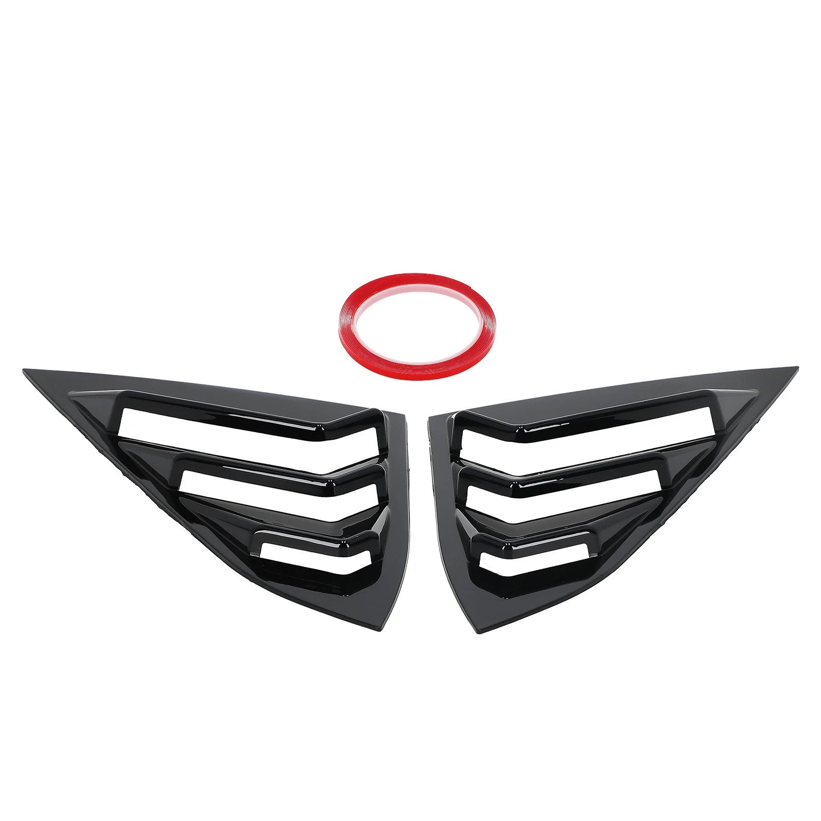 Air Vent Side Window Louvers for Honda Civic Sedan 2016-2021 Sun Shield ABS