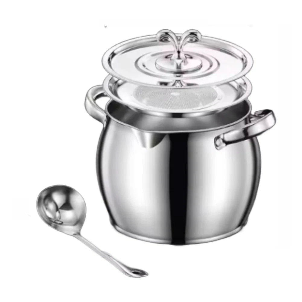 Stainless Steel 3l Filter Tank For Rendering For Lard With High Temp