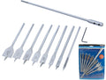 BlueSpot Flat Spade Wood Hole Saw Set