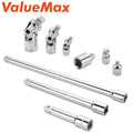 VALUEMAX 9PC Socket Accessory Set 3/8" Drive