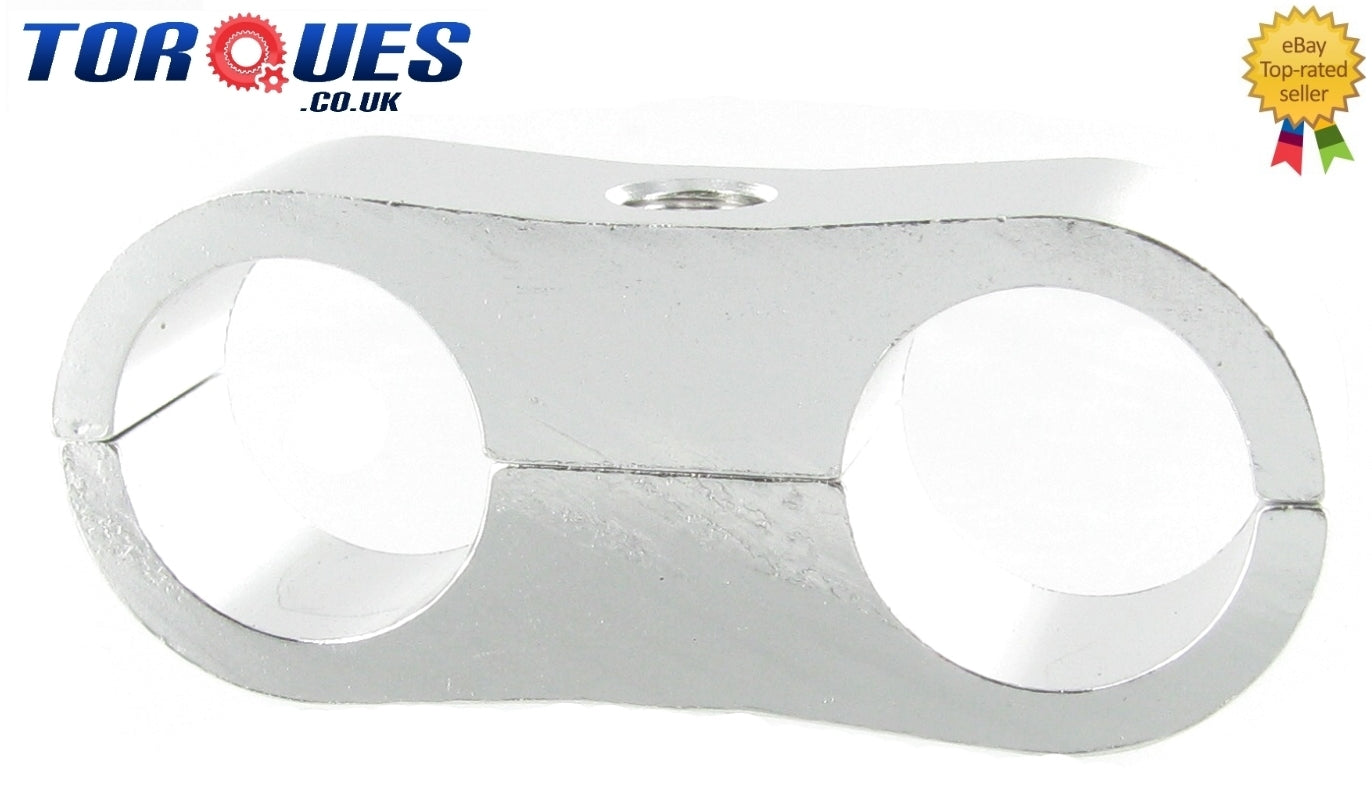 AN -8 (AN8 AN08) 16mm Silver Billet Fuel Hose Separator