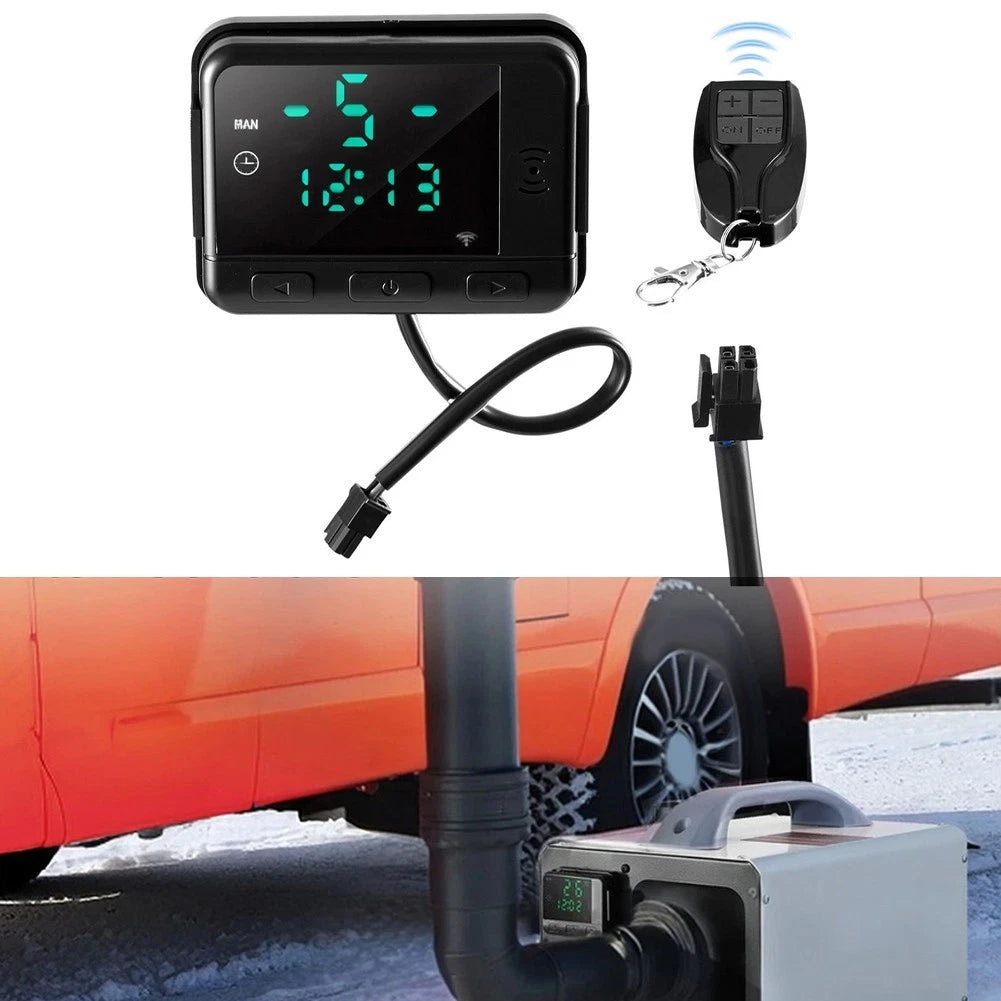 Diesel Air Heater Controller With Lcd And Remote For 2kw 5kw 8kw