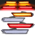 Fit 10-15 Chevy Camaro Front+rear Led Bumper Side | Built Supply Co