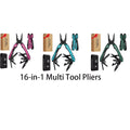 16-in-1 Stainless Steel Multitool Pocket Knife Multi Tool Pliers
