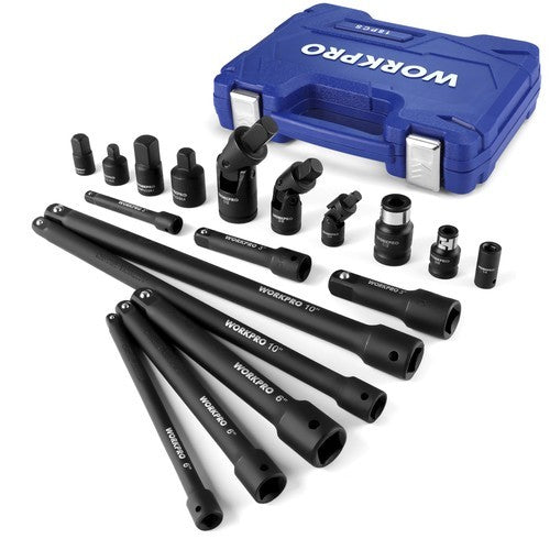 WORKPRO Impact Socket Extension Set 18-Piece by WORKPRO