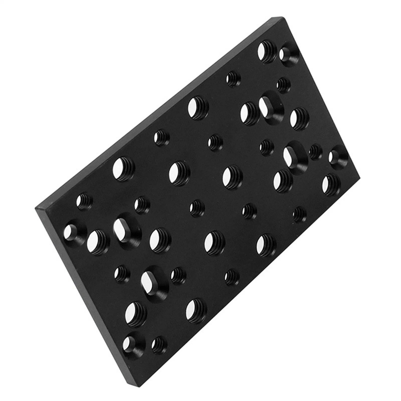 Black Switch Plate Camera Mount Cheese Plate Board 1/4 3/8 For Canon