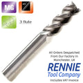 Solid Carbide Aluminium End Mill 45 Degree Helix 3 Flute - Endmill