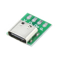 Usb Type C Breakout Board Usb-C Pcb, Usb to Dip, Female Socket