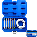 BlueSpot 7pc Metric Brake Bleeder Wrench Spanner Set by BlueSpot