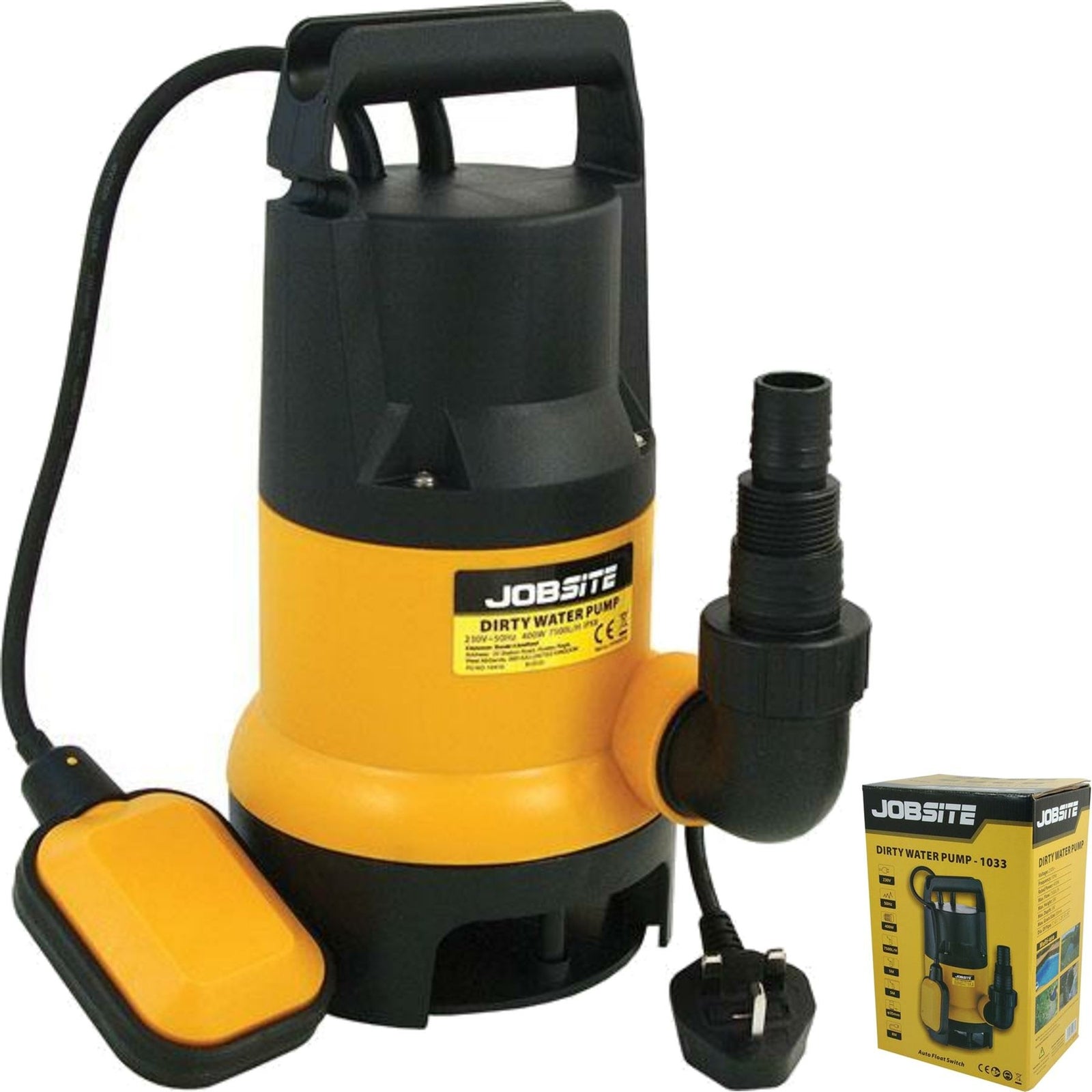 Jobsite 240v Dirty Submersible Water Pump