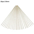 High Quality Brass Brazing Rods - 25pcs
