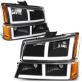 Fit 03-07 Silverado 1500-3500 Pair F-LED Drl | Built Supply Co