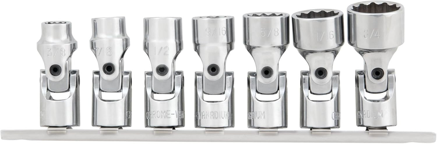 Performance Tool 7-Piece Flex Socket Set by Performance Tool