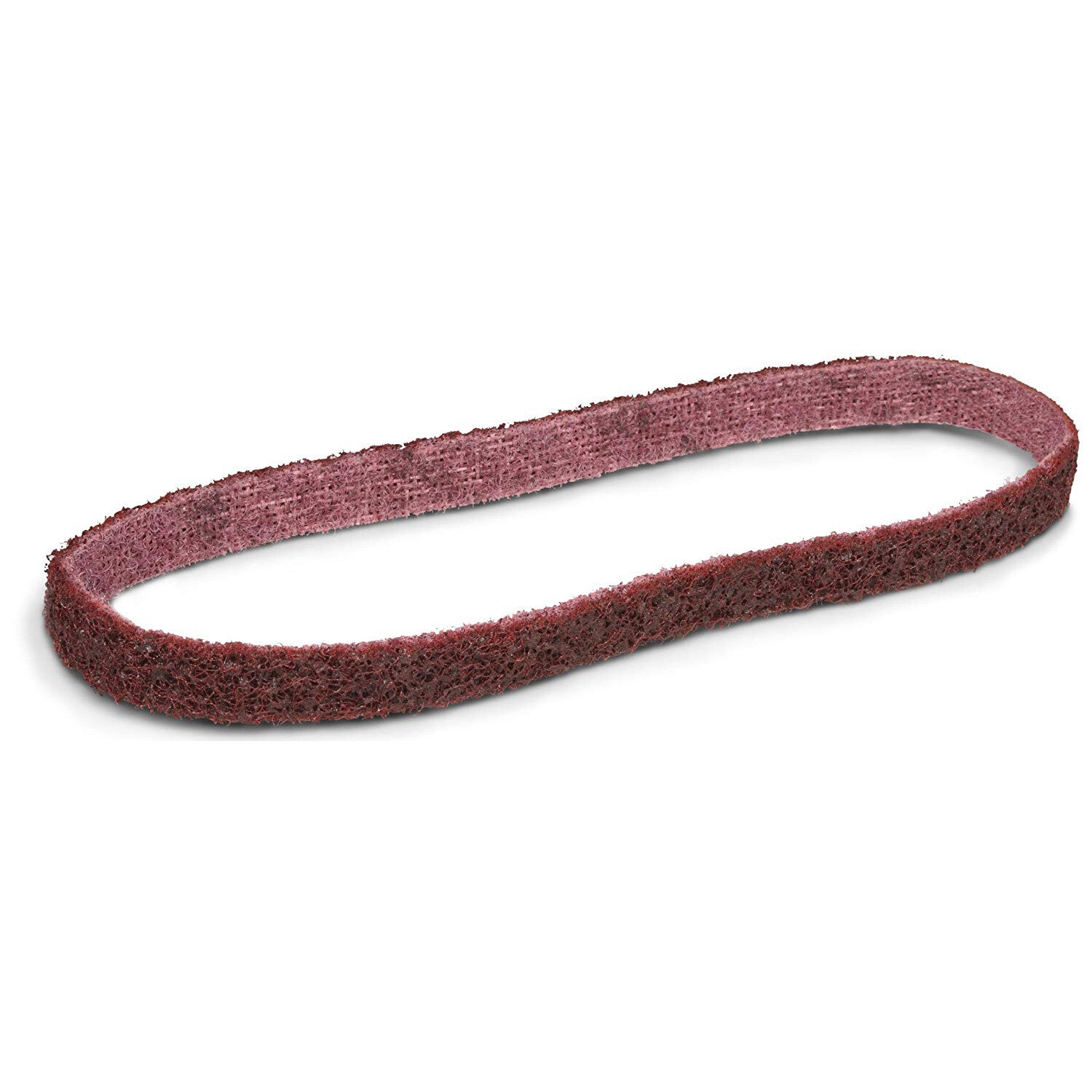 1/2" X 18" Surface Conditioning Non Woven Sanding Belts Kit Red-Medium