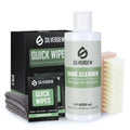 Shoe Cleaning Kit Shoe Cleaner Sneaker Wipes Nylon Brushes Microfiber