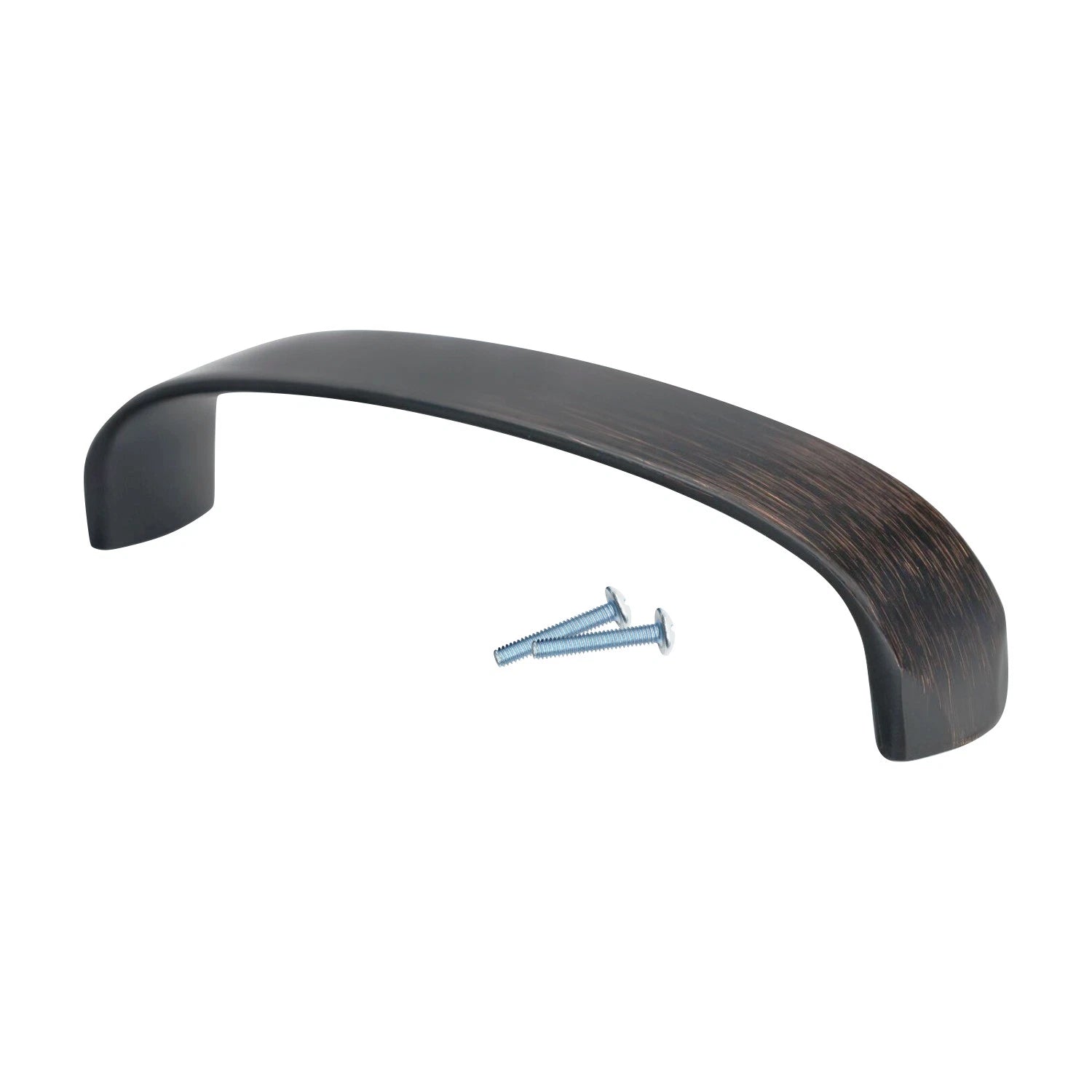 Contemporary 3-3/4" Brushed Oil-rubbed Bronze Cabinet Pull Handle