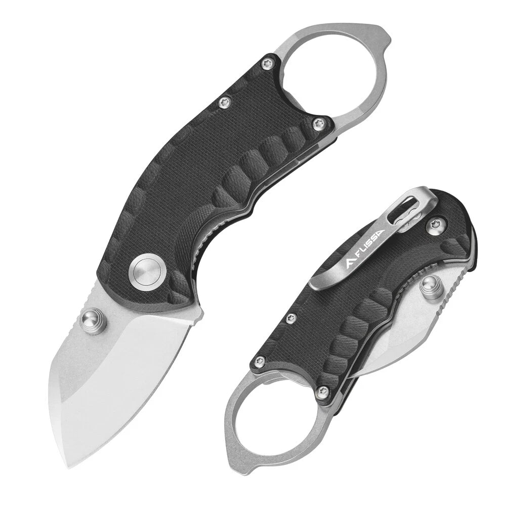 Folding Pocket Knife 4-inch Tactical Clip Utility Knife Liner Lock