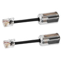 2*telephone Cable Detangler 360 Degree Rotating Landline Swivel Cord