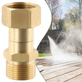 M22 14mm Thread Pressure Washer Swivel Joint Kink-connector Hose