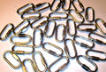 12 Quick Link Safety Hooks 880lb