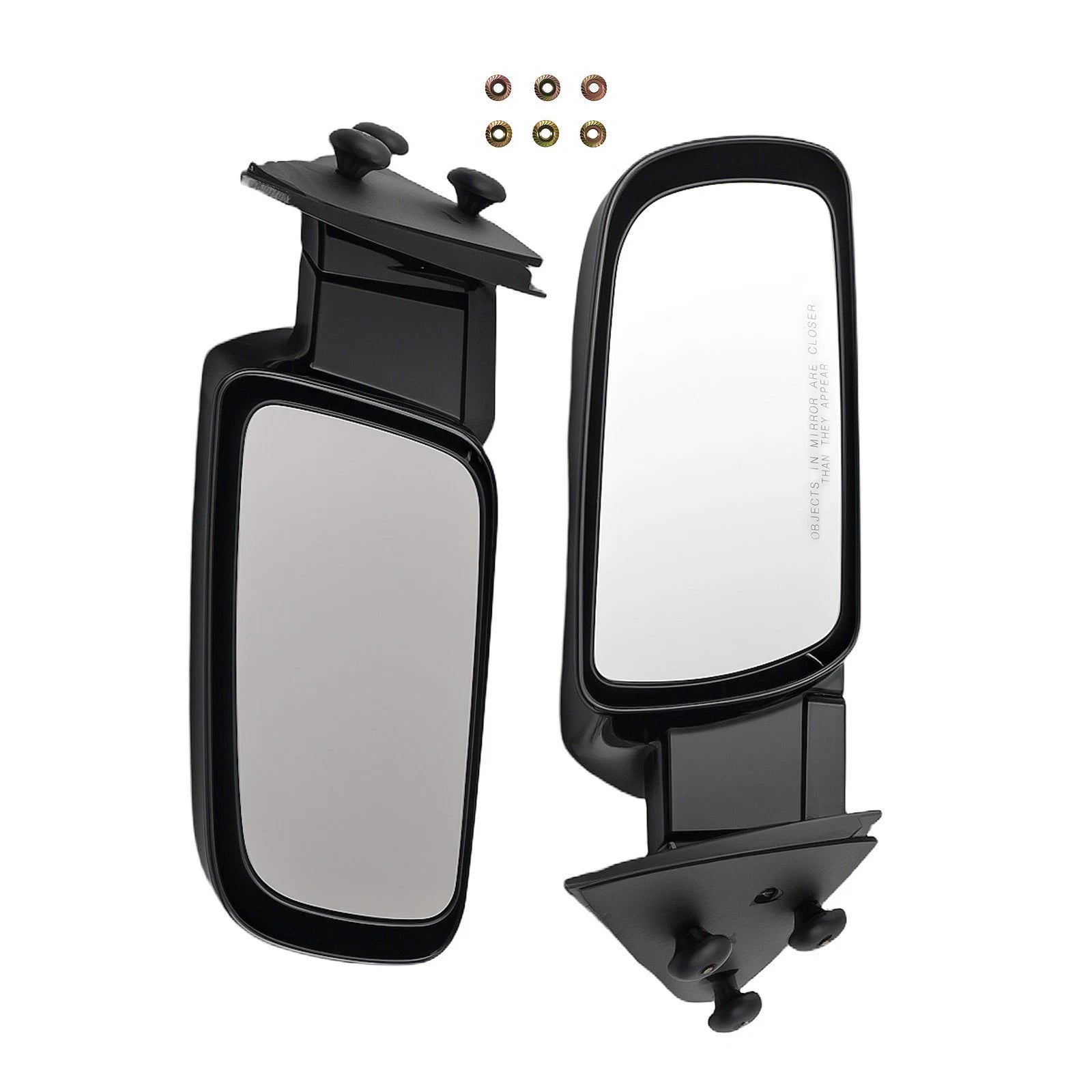 Manual Side Mirror Set for Chevrolet C1500 Blazer 88-00 GM1321123 Left Right