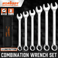 6PC Large Wrench Set with Rolling Pouch 23, 24, 26, 27, 30, 32MM 12