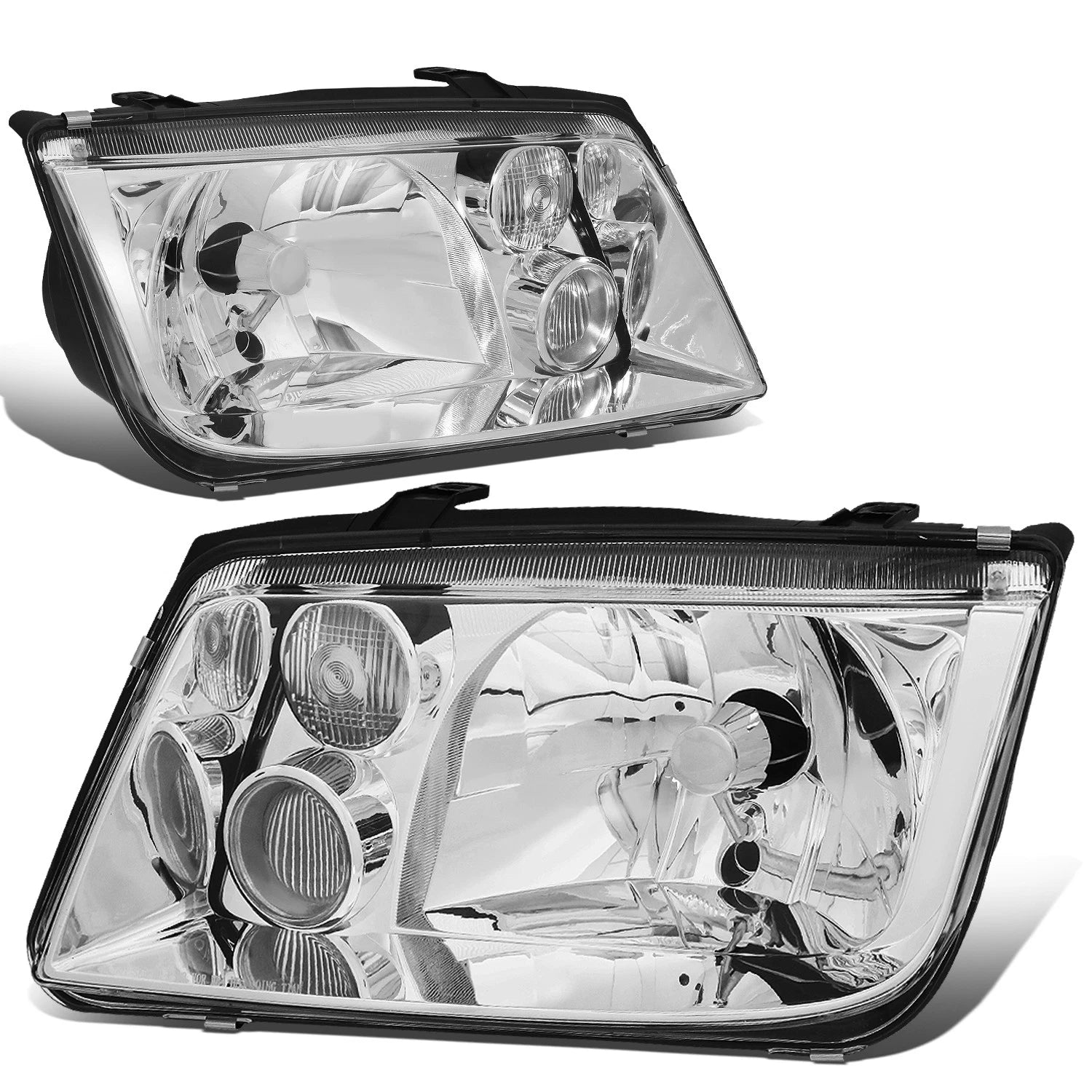 Fit 1999-2005 Vw Jetta Mk4 Pair Chrome Housing | Built Supply Co