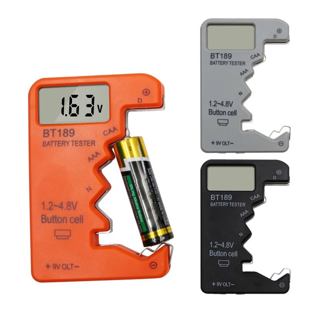 Bt189 Ultrasmall Battery Tester For Button Cells And Household