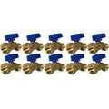 XFITTING 3/4" Female Threaded Hose Bibb No Kink - 10 Pack