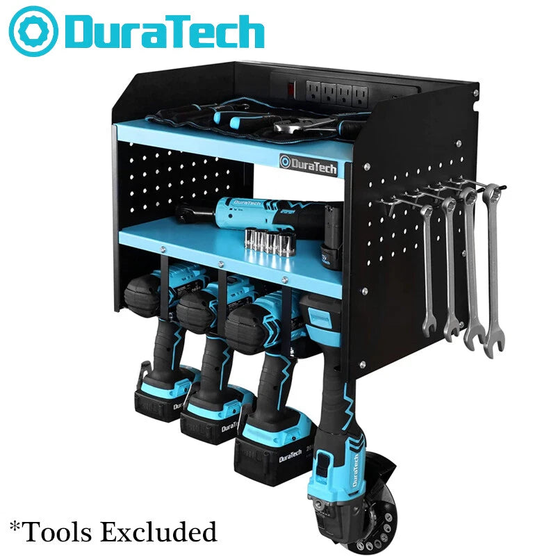 Duratech Power Tool Organizer Heavy Duty Garage Organizer Tool