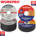 WORKPRO 8-Inch Try Square Aluminum Handle Stainless Steel Ruler