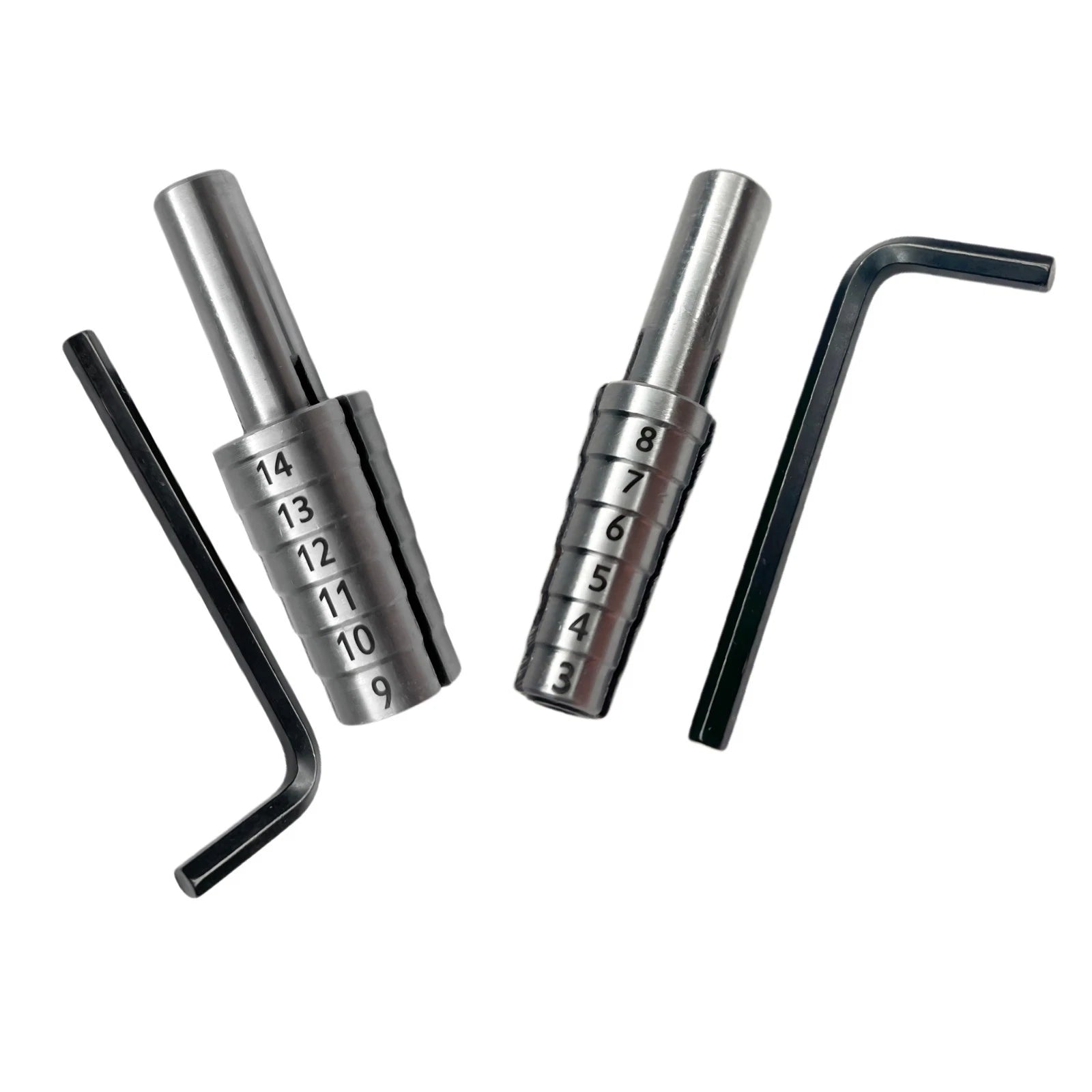 Expanding Ring Mandrels Stainless Steel (Large And Small) 3-14mm Rings